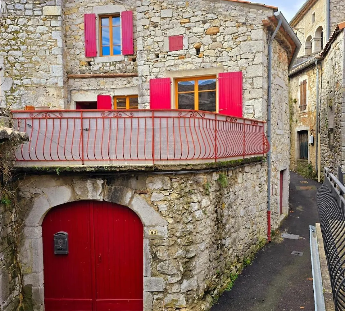 Maison Le Levant A Chauzon 別荘